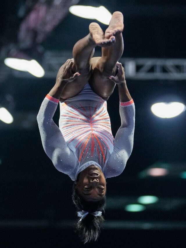 Simone Biles Performs the Historic Yurchenko Double Pike Vault, and Her Name Will Be Applied to It